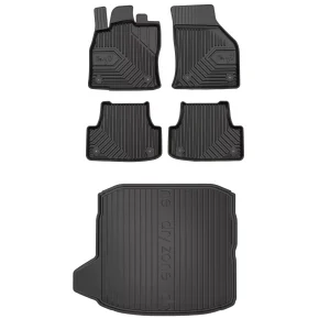 Zestaw Dywaniki No.77 + Mata bagażnika DZ do Audi A3 8V 2013-2020