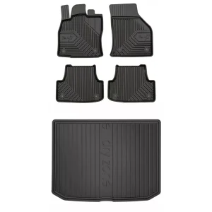 Zestaw Dywaniki No.77 + Mata bagażnika DZ do Audi A3 Sportback 8V 2013-2020