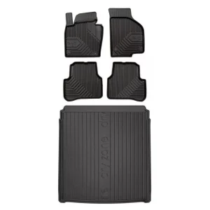 Zestaw Dywaniki No.77 + Mata bagażnika DZ do Volkswagen Passat CC 2008-2012