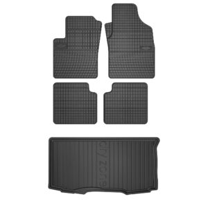 Zestaw gumowy dywaniki i mata Fiat Panda II 2003-2012