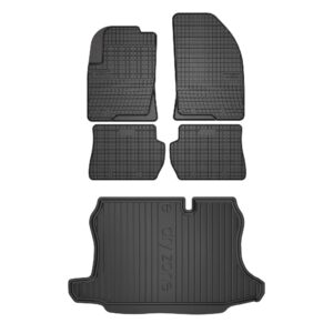 Zestaw gumowy dywaniki i mata Ford Fusion 2002-2012 Zestaw gumowy dywaniki i mata Ford Fusion 2002-2012