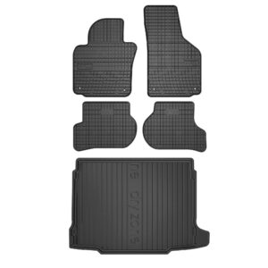 Zestaw gumowy dywaniki i mata Skoda Yeti 2009-2018 Zestaw gumowy dywaniki i mata Skoda Yeti 2009-2018