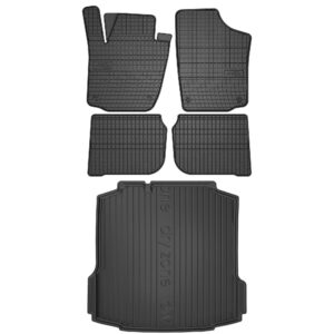 Zestaw gumowy dywaniki i mata SEAT Toledo IV 2012-2018 Zestaw gumowy dywaniki i mata SEAT Toledo IV 2012-2018