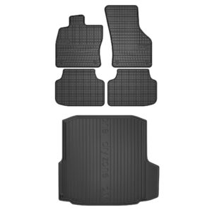 Zestaw gumowy dywaniki i mata Skoda Octavia III 2012-2016 Zestaw gumowy dywaniki i mata Skoda Octavia III 2012-2016