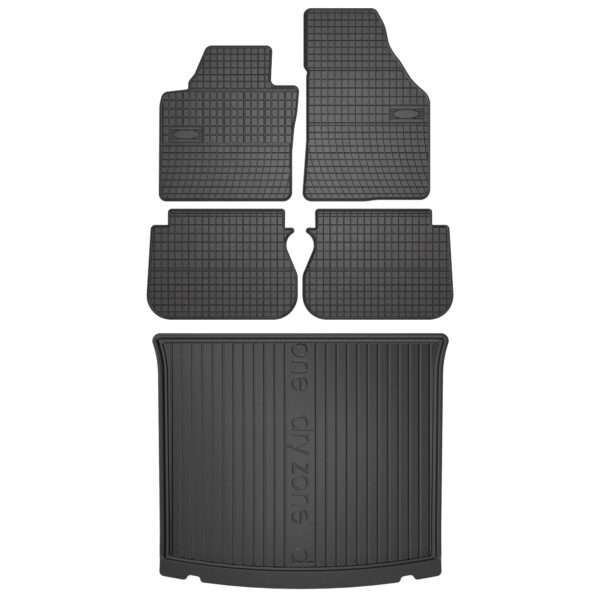 Zestaw gumowy dywaniki i mata Volkswagen Caddy III 2015-2020