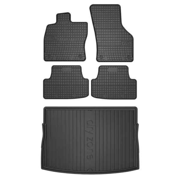 Zestaw gumowy dywaniki i mata Volkswagen Golf VII 2012-2020