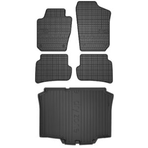 Zestaw gumowy dywaniki i mata SEAT Ibiza IV 2008-2017 Zestaw gumowy dywaniki i mata SEAT Ibiza IV 2008-2017