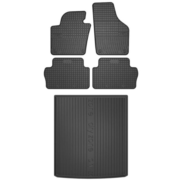 Zestaw gumowy dywaniki i mata Volkswagen Sharan II 2010-2022