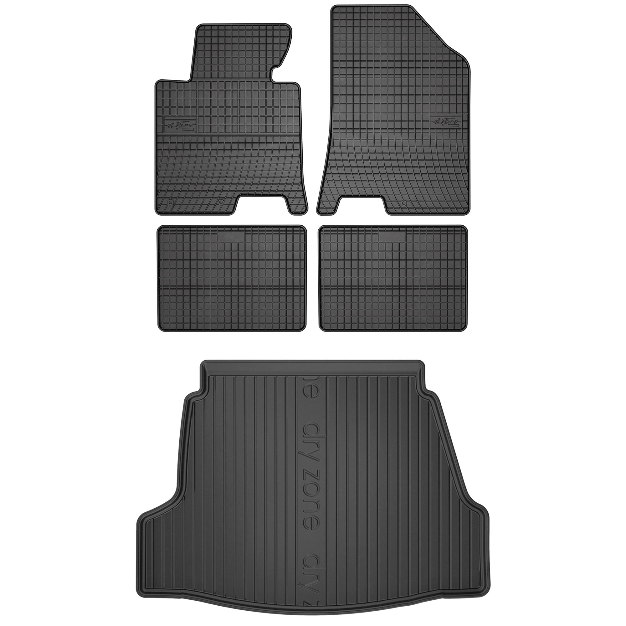 Zestaw gumowy dywaniki i mata Hyundai i40 2011-2019 Zestaw gumowy dywaniki i mata Hyundai i40 2011-2019