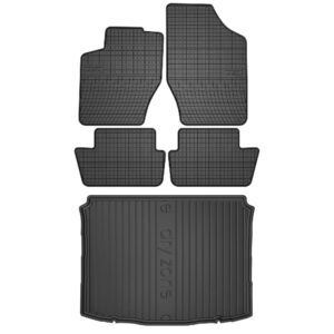 Zestaw gumowy dywaniki i mata Citroen C4 I 2004-2010