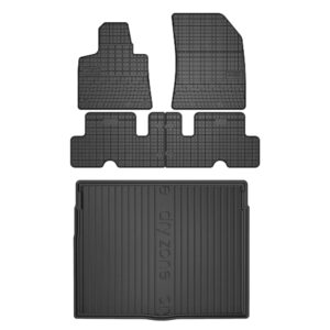 Zestaw gumowy dywaniki i mata Citroen C4 Picasso II 2013-2019 Zestaw gumowy dywaniki i mata Citroen C4 Picasso II 2013-2019