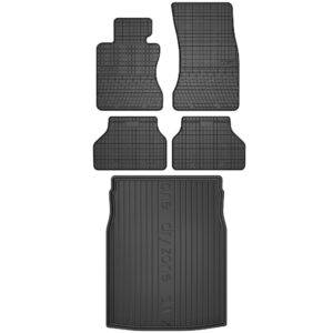 Zestaw gumowy dywaniki i mata BMW Seria 5 E60 2003-2010