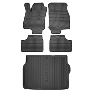 Zestaw gumowy dywaniki i mata Opel Astra G 1998-2009 Zestaw gumowy dywaniki i mata Opel Astra G 1998-2009
