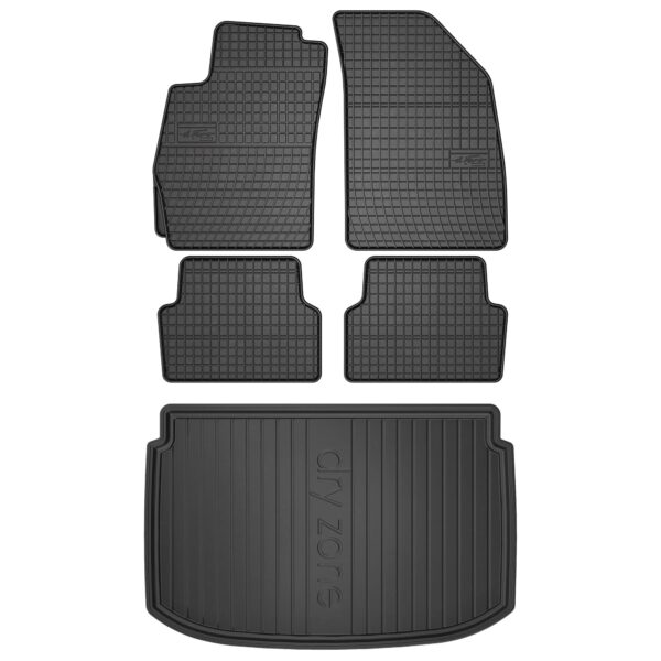 Zestaw gumowy dywaniki i mata Chevrolet Aveo III 2011-2016