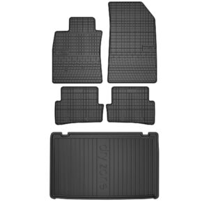 Zestaw gumowy dywaniki i mata Renault Clio III 2005-2012 Zestaw gumowy dywaniki i mata Renault Clio III 2005-2012