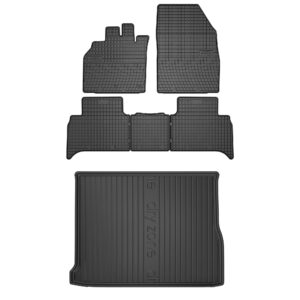 Zestaw gumowy dywaniki i mata Renault Scenic III 2009-2016 Zestaw gumowy dywaniki i mata Renault Scenic III 2009-2016