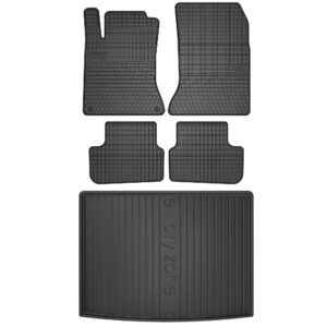 Zestaw gumowy dywaniki i mata Mercedes-Benz Klasa B W246 2011-2018 Zestaw gumowy dywaniki i mata Mercedes-Benz Klasa B W246 2011-2018