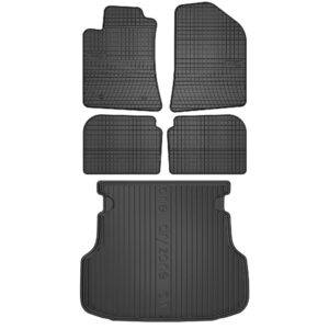 Zestaw gumowy dywaniki i mata Toyota Avensis II 2003-2009 Zestaw gumowy dywaniki i mata Toyota Avensis II 2003-2009