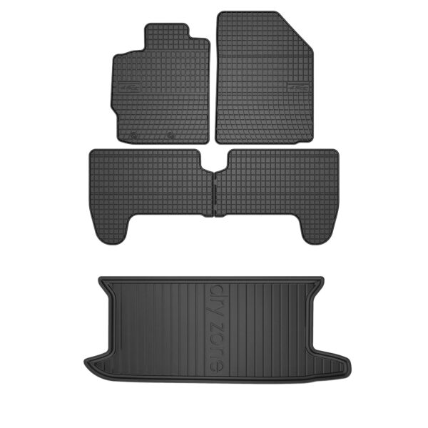 Zestaw gumowy dywaniki i mata Toyota Yaris II 2005-2011