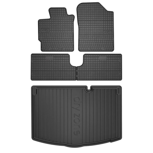 Zestaw gumowy dywaniki i mata Toyota Yaris III 2011-2020