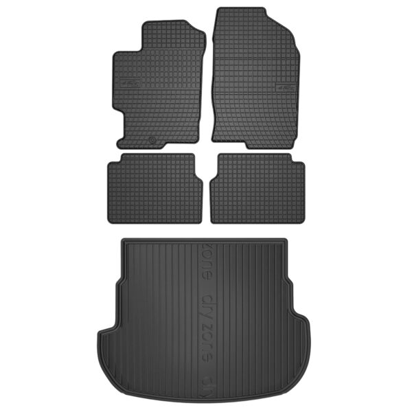 Zestaw gumowy dywaniki i mata Mazda 6 I 2002-2007