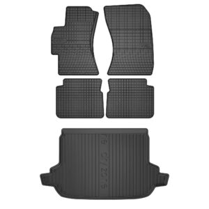 Zestaw gumowy dywaniki i mata Subaru Forester IV 2012-2018 Zestaw gumowy dywaniki i mata Subaru Forester IV 2012-2018