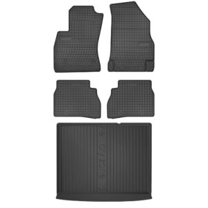 Zestaw gumowy dywaniki i mata Fiat Doblo II 2010-2020