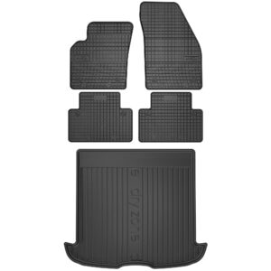 Zestaw gumowy dywaniki i mata Volvo V50 2004-2012