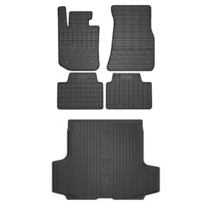 Zestaw gumowy dywaniki i mata BMW Seria 3 Gran Turismo F34 2013-2021 Zestaw gumowy dywaniki i mata BMW Seria 3 Gran Turismo F34 2013-2021