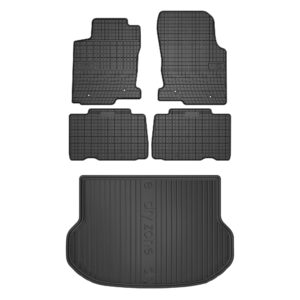 Zestaw gumowy dywaniki i mata Lexus NX I 2014-2021 Zestaw gumowy dywaniki i mata Lexus NX I 2014-2021
