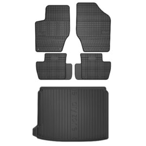 Zestaw gumowy dywaniki i mata Citroen DS4 2011-2015