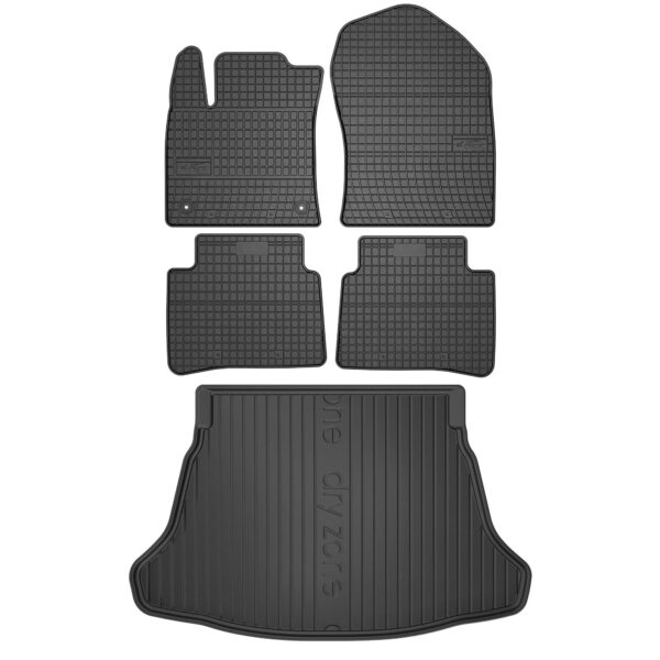Zestaw gumowy dywaniki i mata Toyota Prius IV 2015-2023