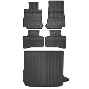 Zestaw gumowy dywaniki i mata Mercedes-Benz EQC N293 2019-2023 Zestaw gumowy dywaniki i mata Mercedes-Benz EQC N293 2019-2023