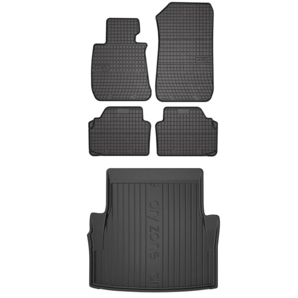 Zestaw gumowy dywaniki i mata BMW Seria 3 E91 2004-2012