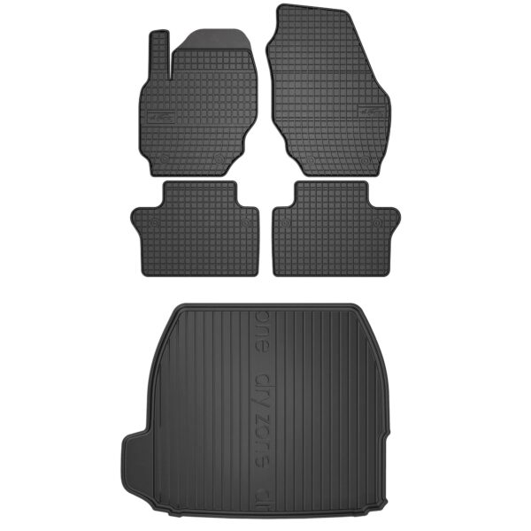 Zestaw gumowy dywaniki i mata Volvo S80 II 2006-2016