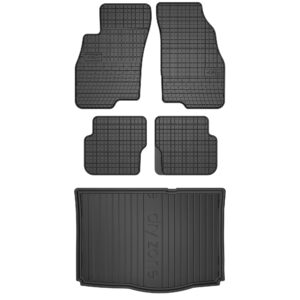 Zestaw gumowy dywaniki i mata Fiat Punto 2012-2014