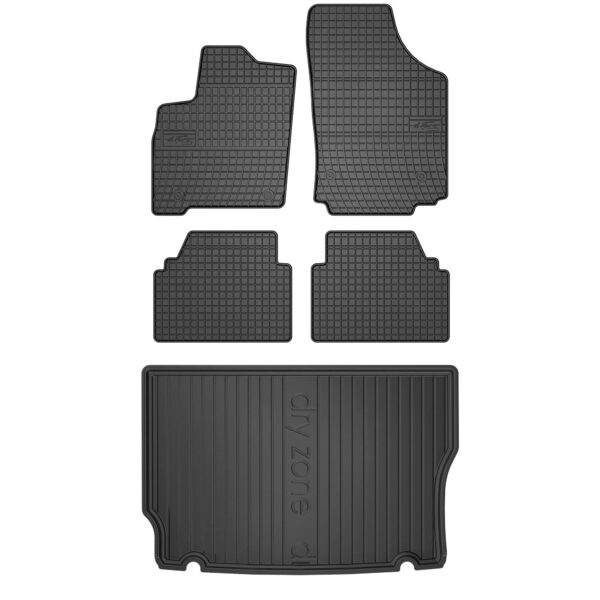 Zestaw gumowy dywaniki i mata Opel Meriva A 2003-2010