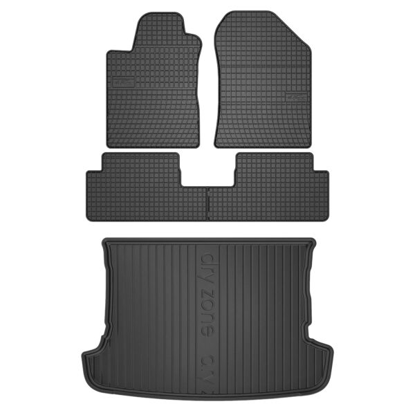 Zestaw gumowy dywaniki i mata Toyota Corolla Verso II 2004-2009