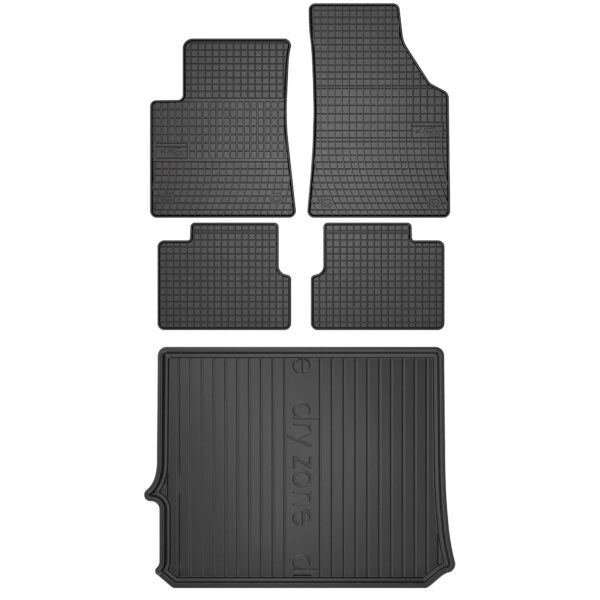 Zestaw gumowy dywaniki i mata Jeep Cherokee V 2013-2018