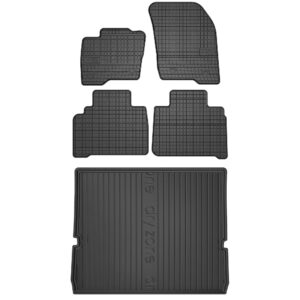 Zestaw gumowy dywaniki i mata Ford S-Max II 2014-2023 Zestaw gumowy dywaniki i mata Ford S-Max II 2014-2023