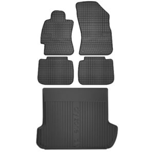 Zestaw gumowy dywaniki i mata Subaru Outback V 2014-2019