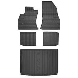 Zestaw gumowy dywaniki i mata Fiat 500L 2012-2022