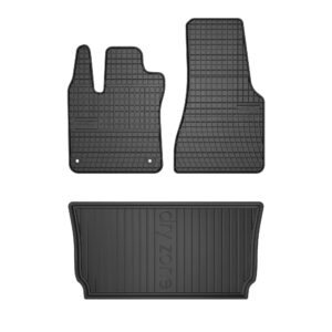 Zestaw gumowy dywaniki i mata Smart Fortwo III 2014-2020