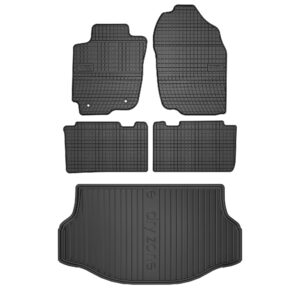 Zestaw gumowy dywaniki i mata Toyota RAV4 IV 2015-2019 Zestaw gumowy dywaniki i mata Toyota RAV4 IV 2015-2019