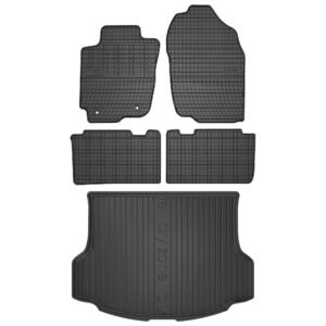 Zestaw gumowy dywaniki i mata Toyota RAV4 IV 2013-2019 Zestaw gumowy dywaniki i mata Toyota RAV4 IV 2013-2019