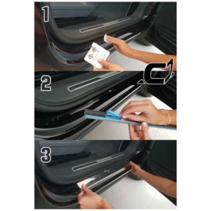 Nakładki progowe do BMW X6 E71 2010-2013 5-drzwiowy - obrazek 5