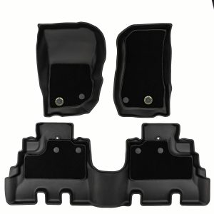 Dywaniki samochodowe 2w1 Race Rock do Jeep Wrangler III 2006-2018