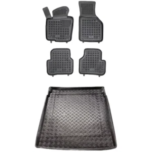Zestaw dywaniki i mata plastikowa do Volkswagen Passat CC 2008-2016 Zestaw dywaniki i mata plastikowa do Volkswagen Passat CC 2008-2016