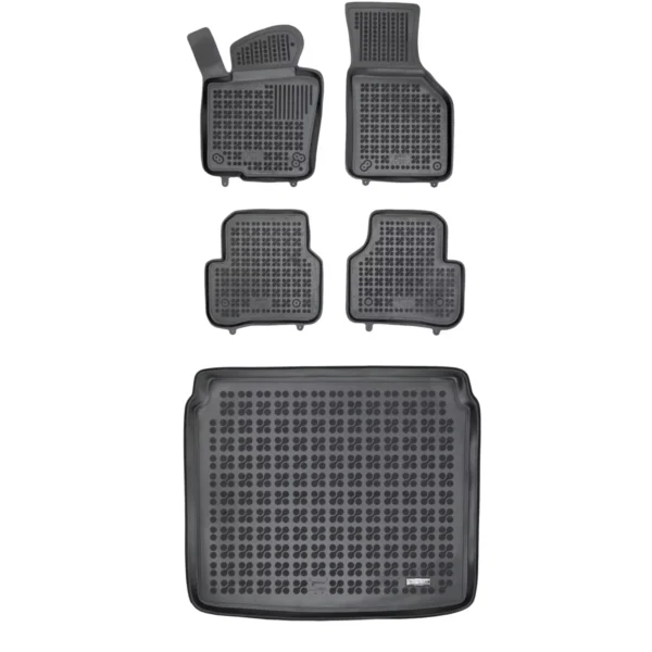 Zestaw dywaniki i mata gumowa do Volkswagen Tiguan I 2007-2017