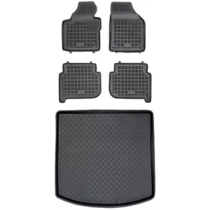 Zestaw dywaniki i mata plastikowa do Volkswagen Touran 2003-2015 Zestaw dywaniki i mata plastikowa do Volkswagen Touran 2003-2015